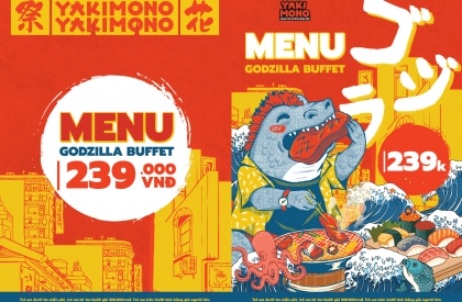 Buffet Godzilla 239K 